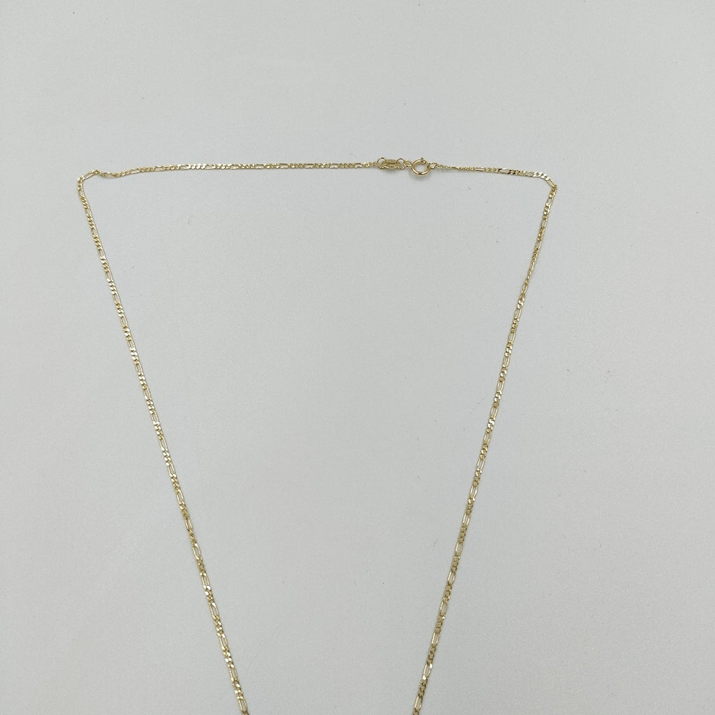 CADENAS TEJIDO 3X1 ORO 14K 55 CM 2.4 GR (NUEVO)