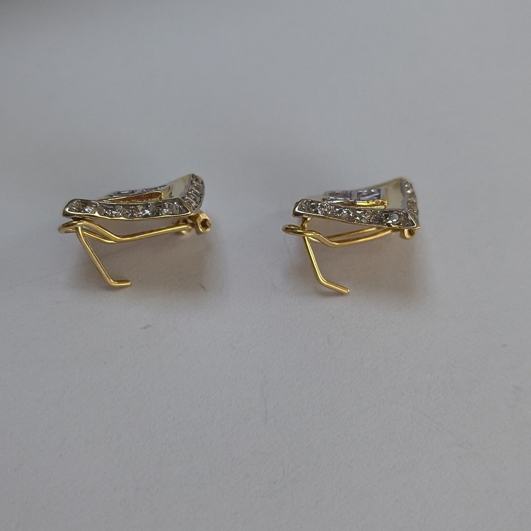 ARETES PAR ORO 10 K 5.4 GRMS (SEMINUEVO)