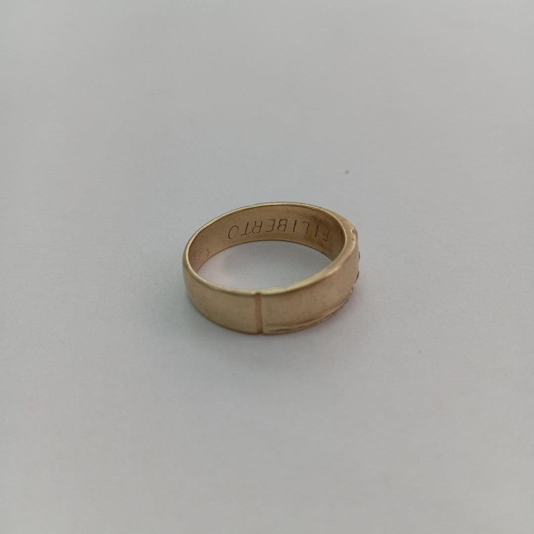 ARGOLLA ORO 14 K 5.4 GRMS (SEMINUEVO)