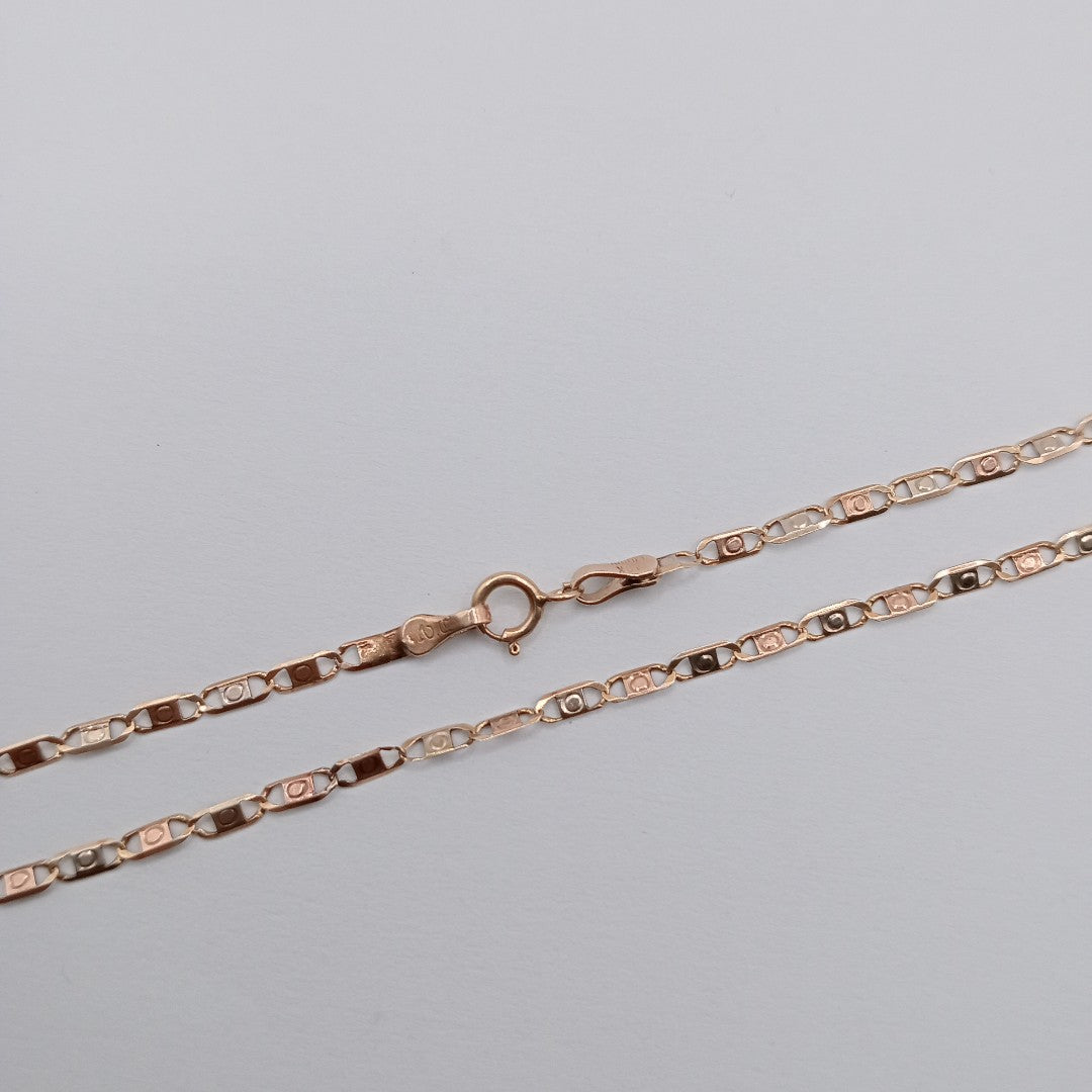 CADENA ORO COMBINADO 10 K 3.1 GRMS (SEMINUEVO)