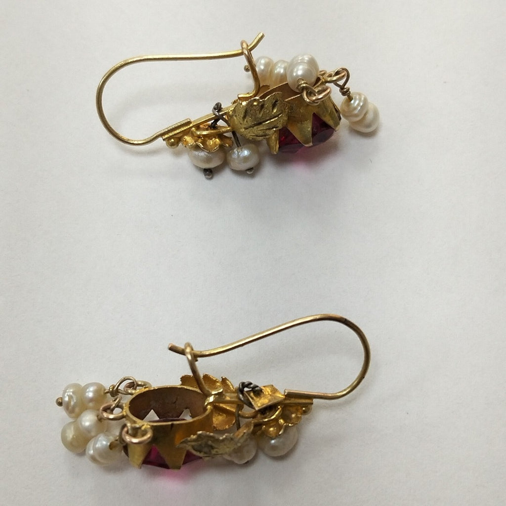 ARETES PAR ORO 8 K 6,20 GRMS (SEMINUEVO)