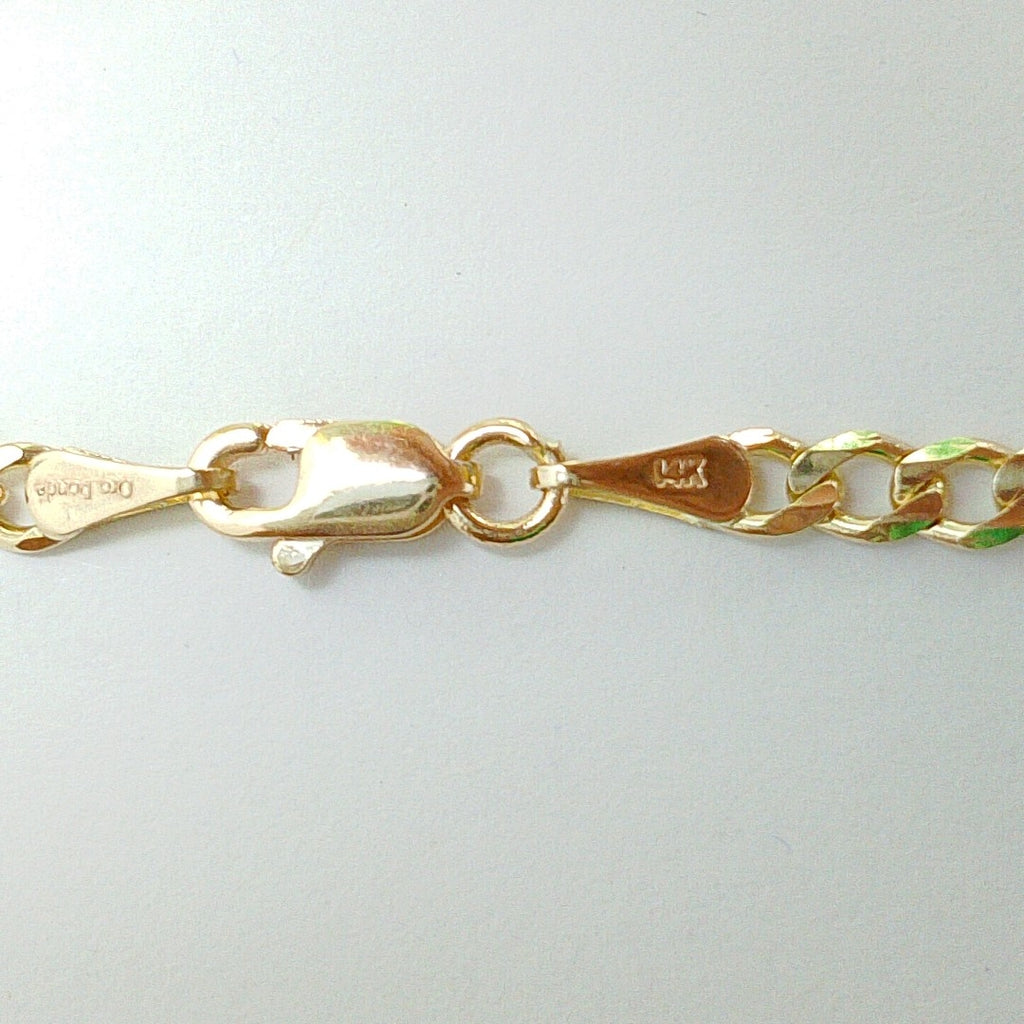 PULSERAS 3X1 ORO 14K 21 CM 3.3 GR (NUEVO)