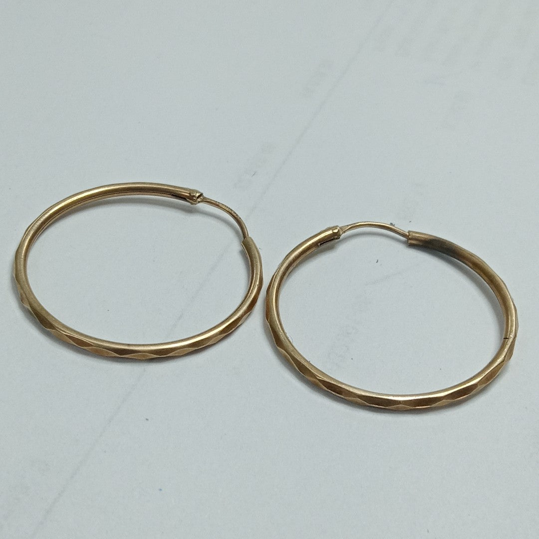 ARRACADAS PAR ORO 10 K 2 GRMS (SEMINUEVO)
