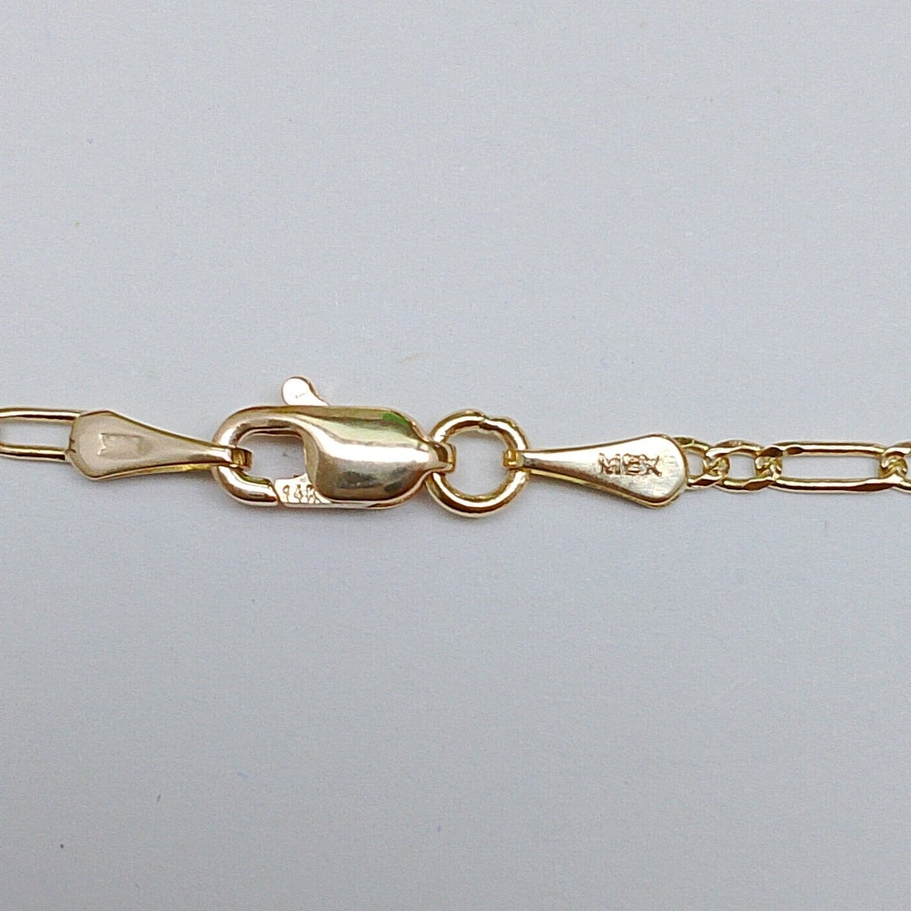 PULSERAS 3X1 ORO 14K 18 CM 1.5 GR (NUEVO)