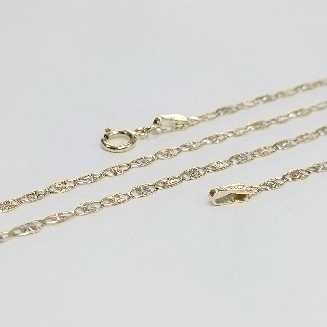 CADENAS TEJIDO GUCHI ORO 10K 60 CM 2.9 GR (NUEVO)