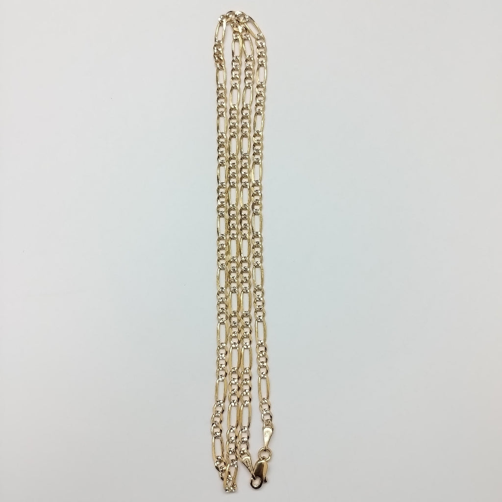 CADENAS 3X1 DIAMANTADA ORO 14K 55 CM 8.6 GR (NUEVO)