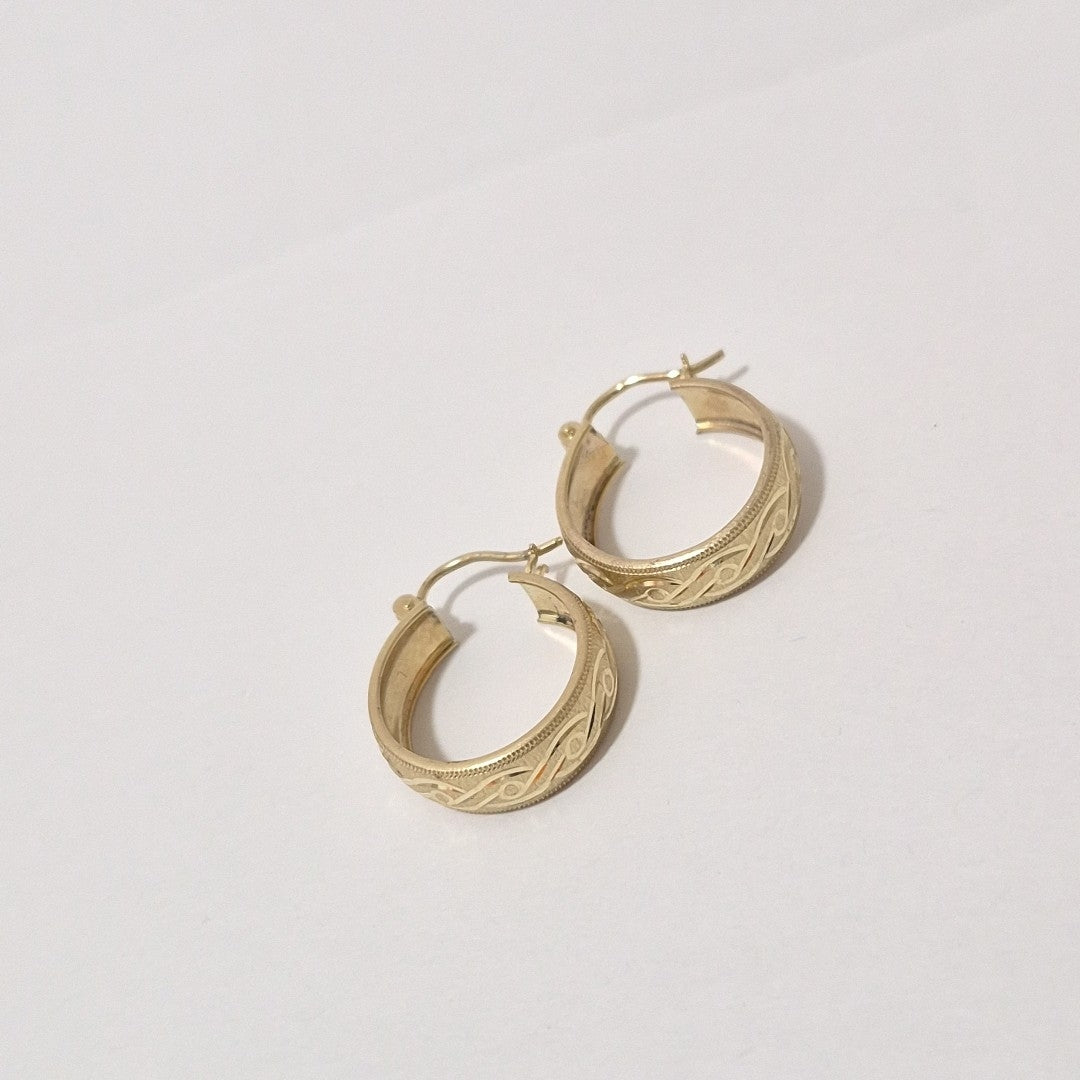 ARETES ARRACADAS ORO 10K 2.7 GR (NUEVO)
