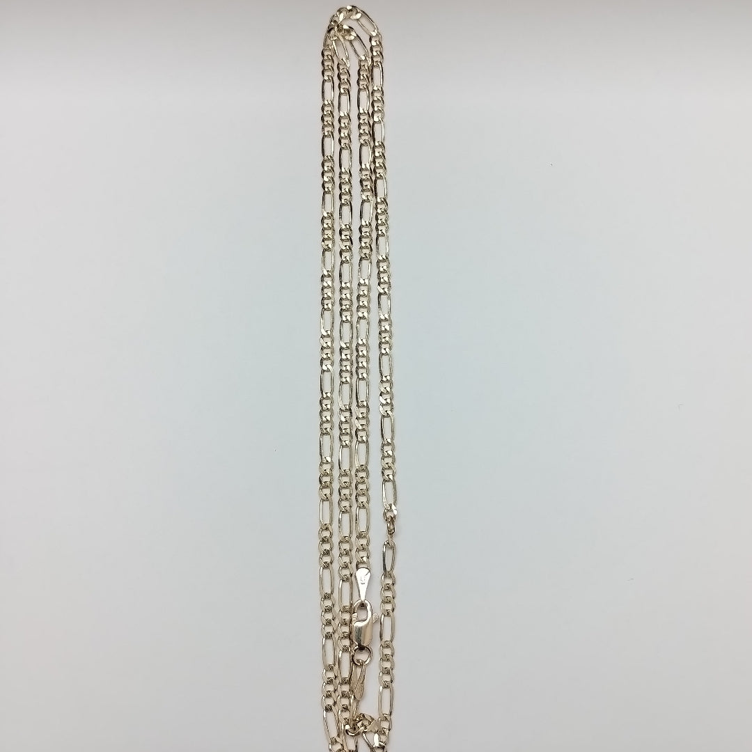 CADENAS 3X1 ORO 14K 55 CM 5 GR (NUEVO)