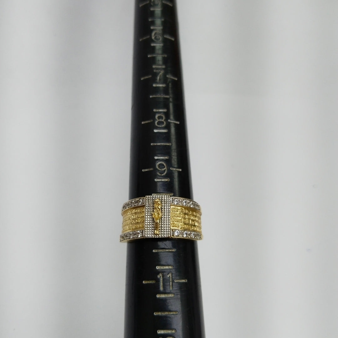 ANILLO ORO 14 K 8,40 GRMS (SEMINUEVO)