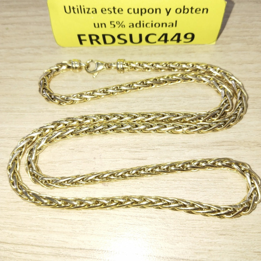 CADENA ORO 14 K 24.9 GRMS (SEMINUEVO)