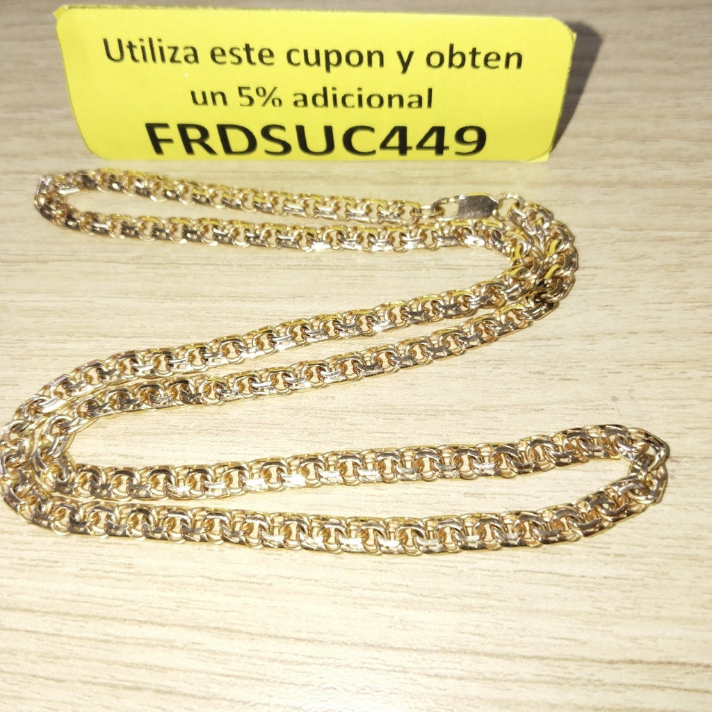 CADENA ORO 14 K 23.7 GRMS (SEMINUEVO)
