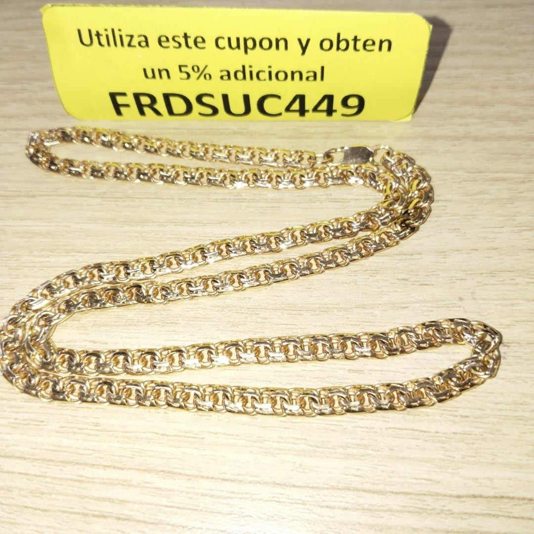 CADENA ORO 14 K 23.7 GRMS (SEMINUEVO)