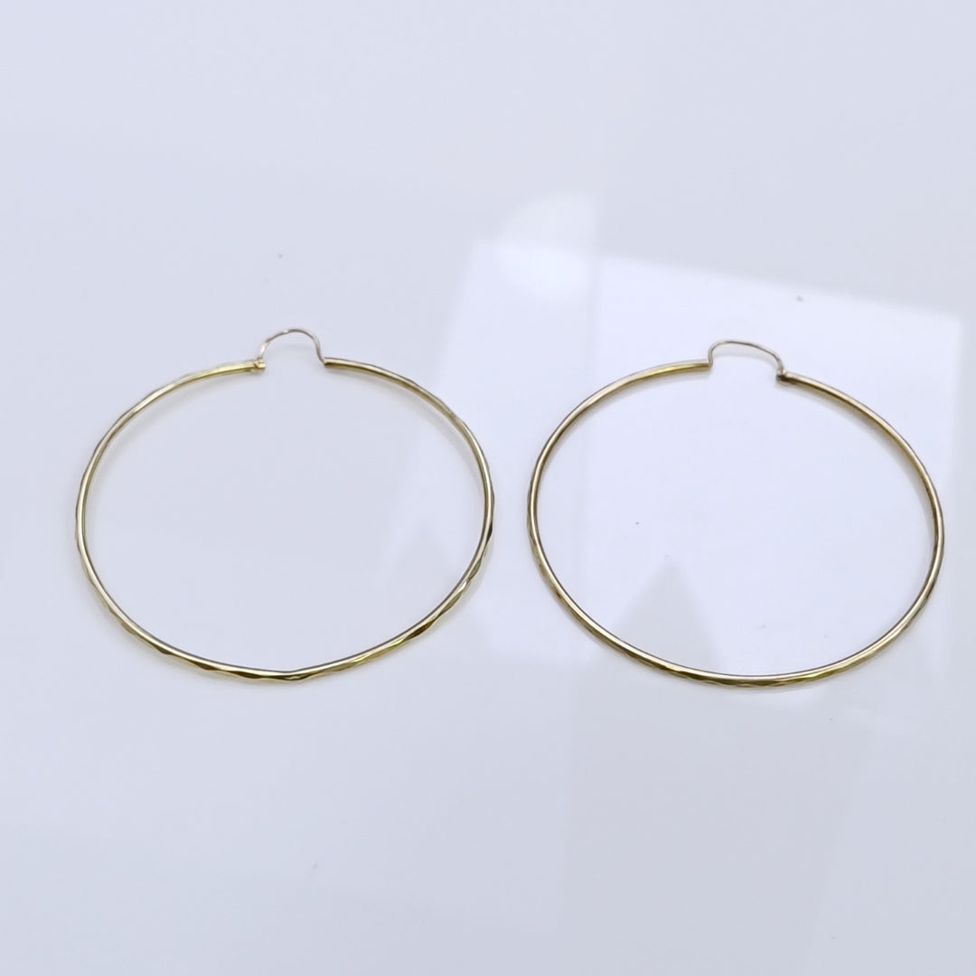 ARRACADAS PAR ORO 14 K 3 GRMS (SEMINUEVO)