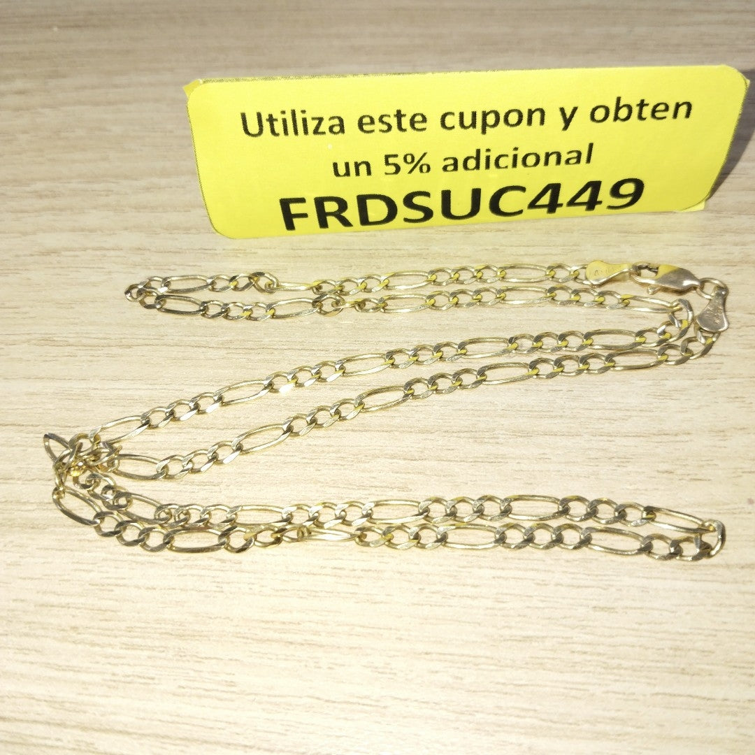 CADENA ORO 10 K 7.8 GRMS (SEMINUEVO)
