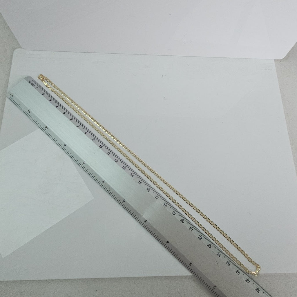 CADENAS TEJIDO GUCHI ORO 10K 55 CM 4.2 GR (NUEVO)