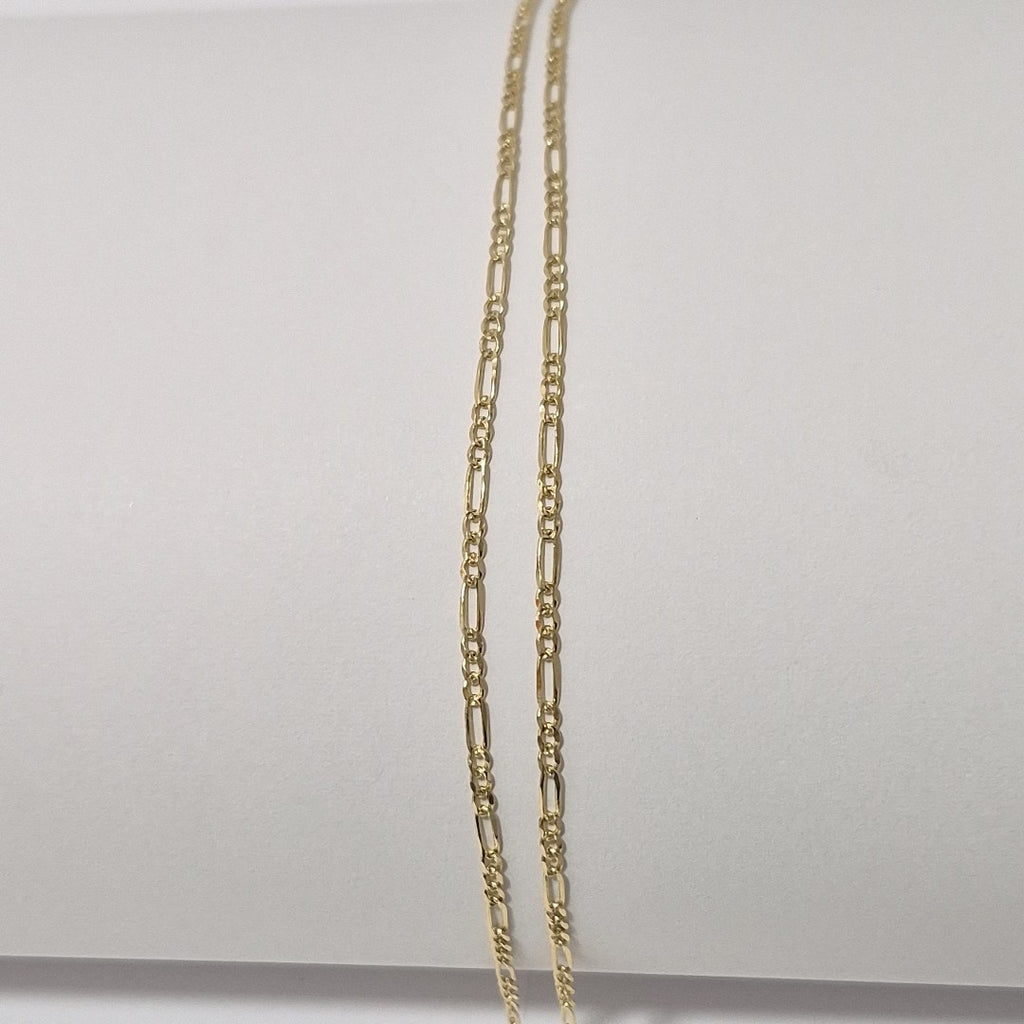 CADENAS 3X1 ORO 14K 55 CM 3.7 GR (NUEVO)
