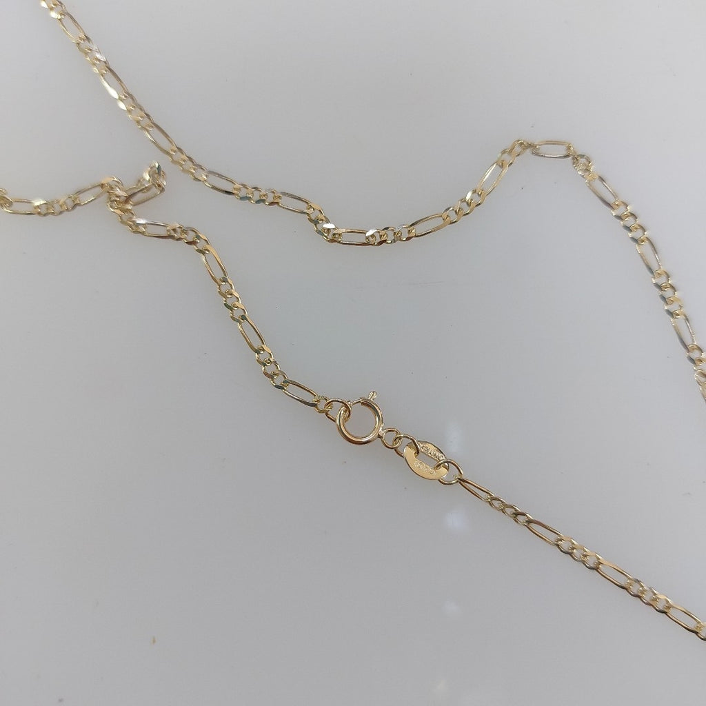 CADENAS TEJIDO 3X1 ORO 10K 50 CM 2.9 GR (NUEVO)