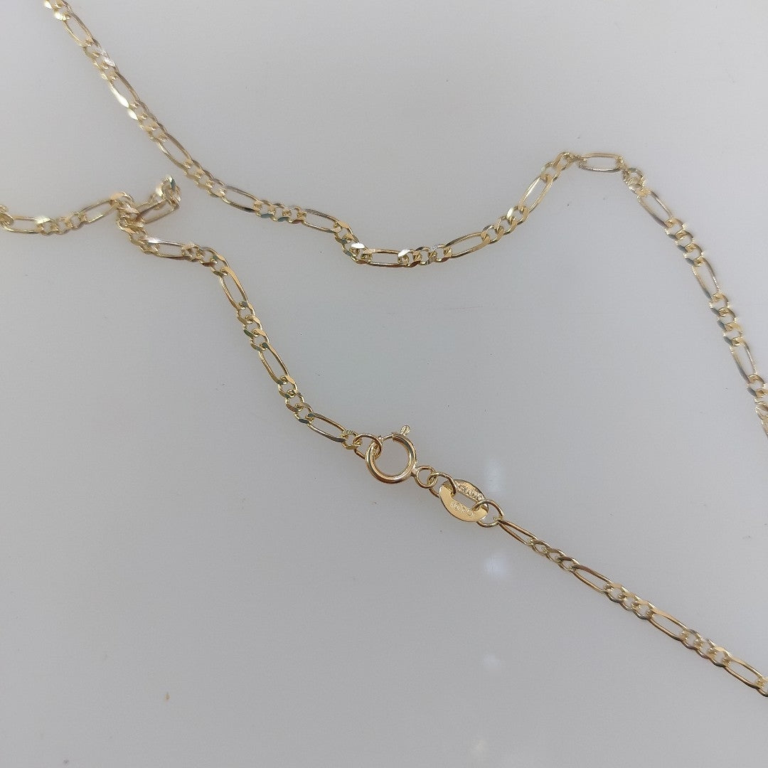CADENAS TEJIDO 3X1 ORO 10K 50 CM 2.9 GR (NUEVO)