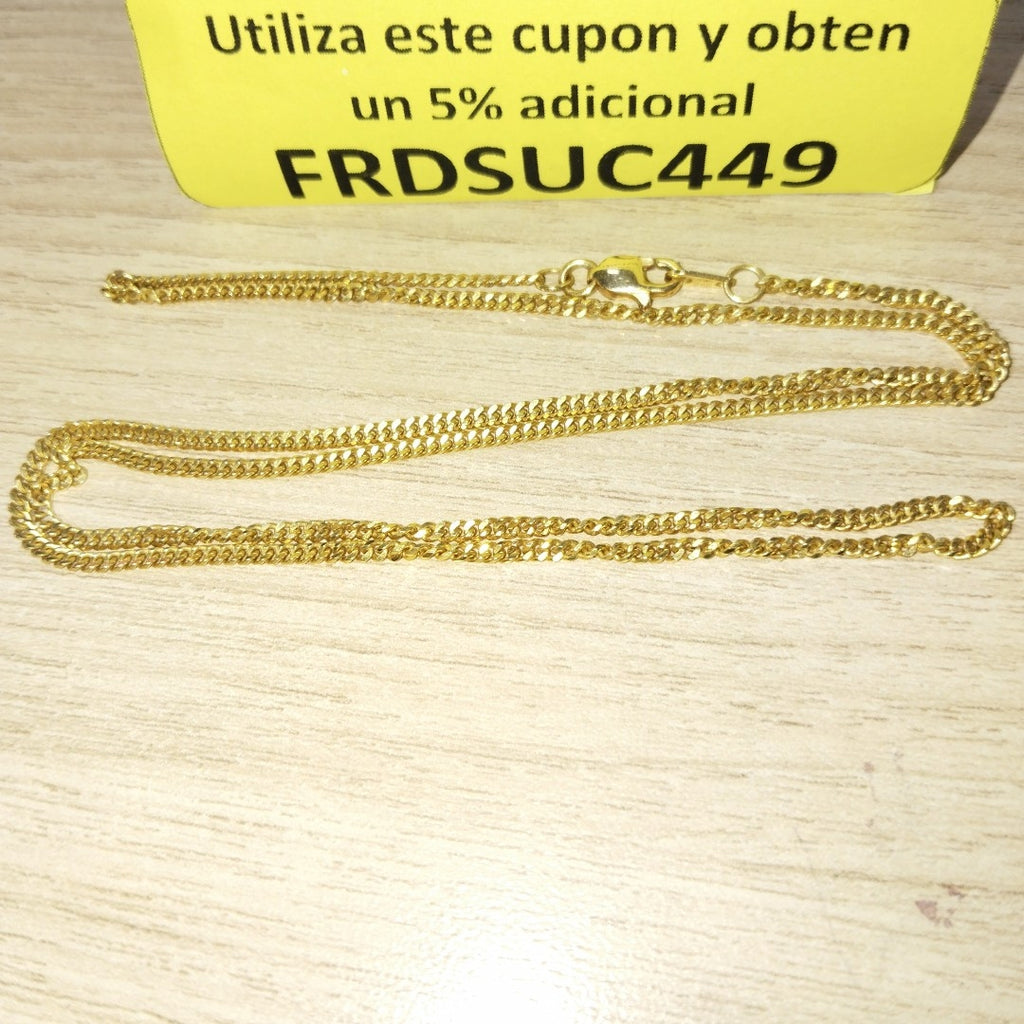 CADENA ORO 21 K 10.9 GRMS (SEMINUEVO)