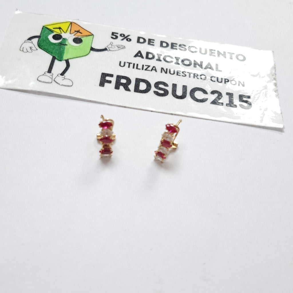 ARETES PAR ORO 10 K 2.4 GRMS (SEMINUEVO)