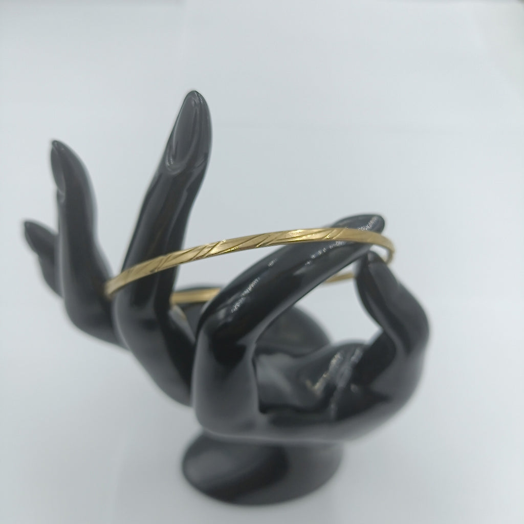 PULSERA RIGIDA ORO 10 K 3.6 GRMS (SEMINUEVO)