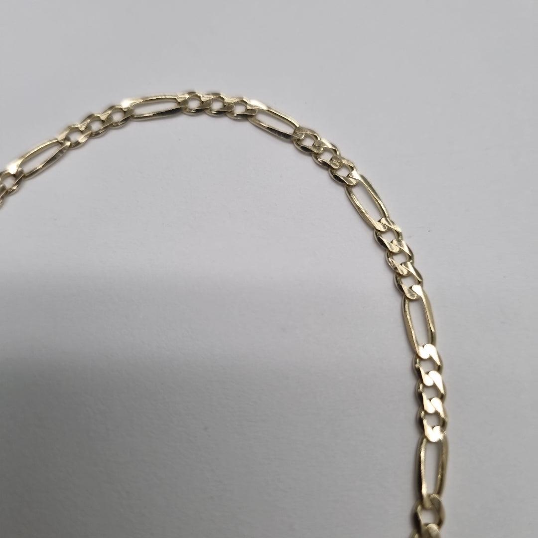 PULSERAS 3X1 ORO 14K 18 CM 2.9 GR (NUEVO)