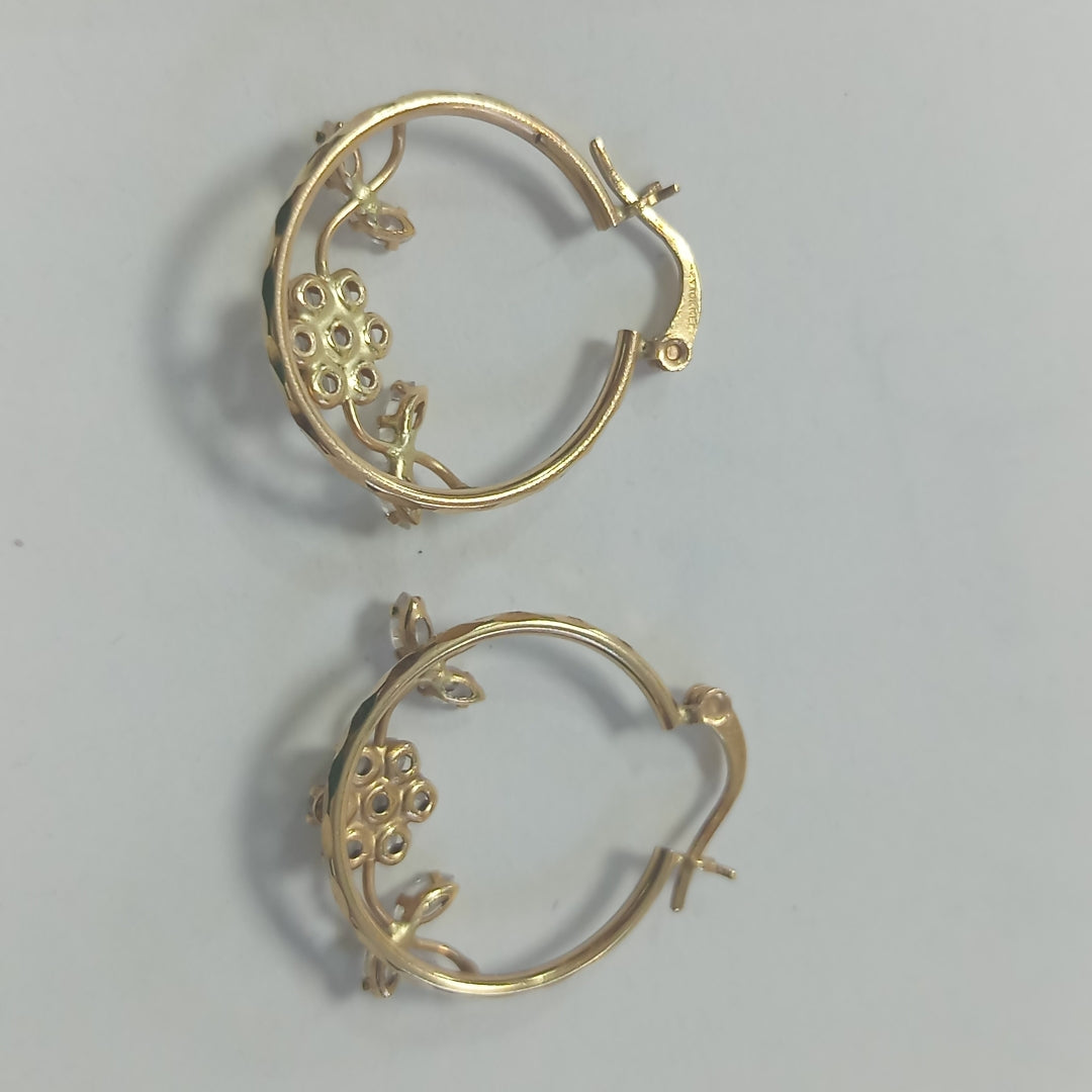 ARETES PAR ORO 10 K 4.3 GRMS (SEMINUEVO)