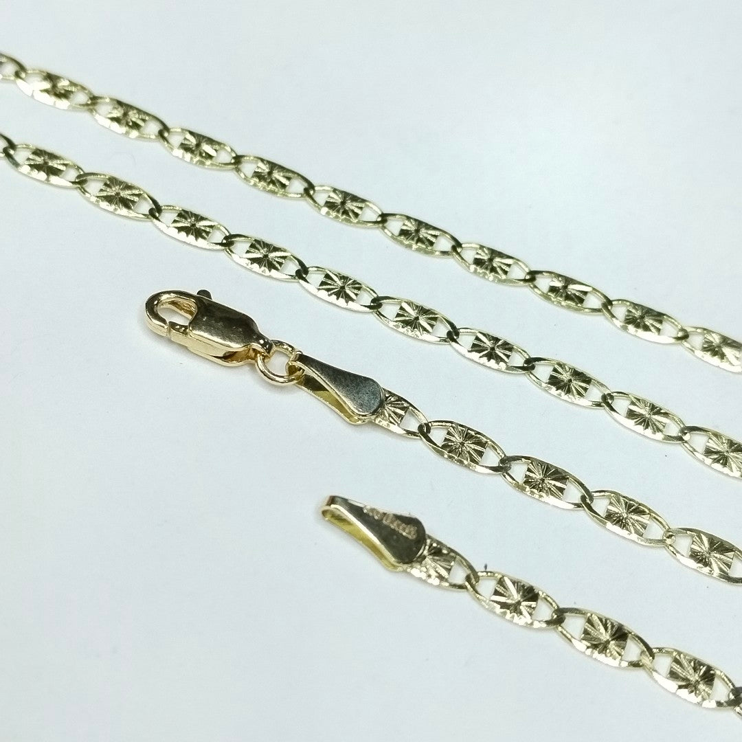 CADENAS GUCHI ORO 14K 55 CM 6.9 GR (NUEVO)