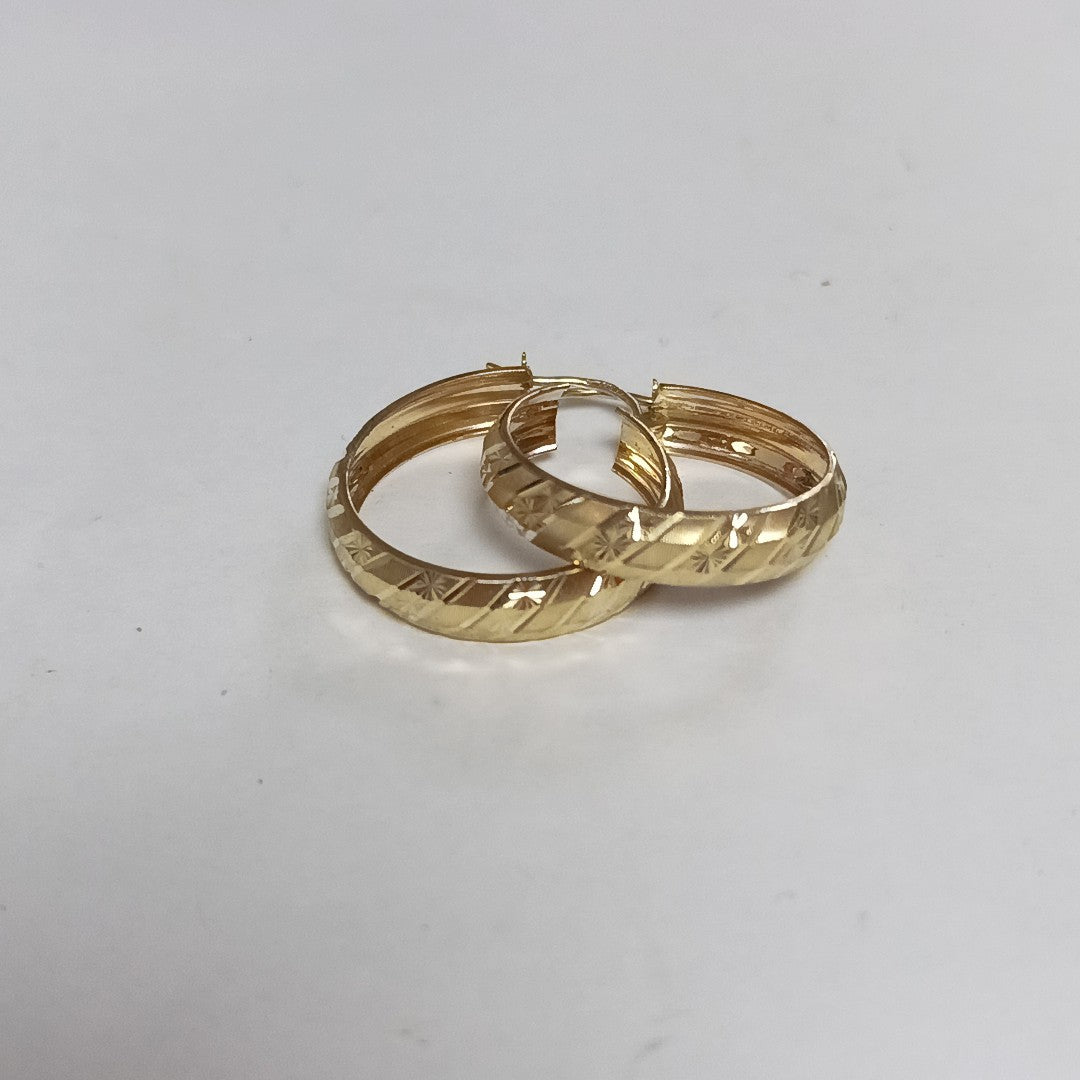 ARRACADAS PAR ORO 10 K 2.9 GRMS (SEMINUEVO)