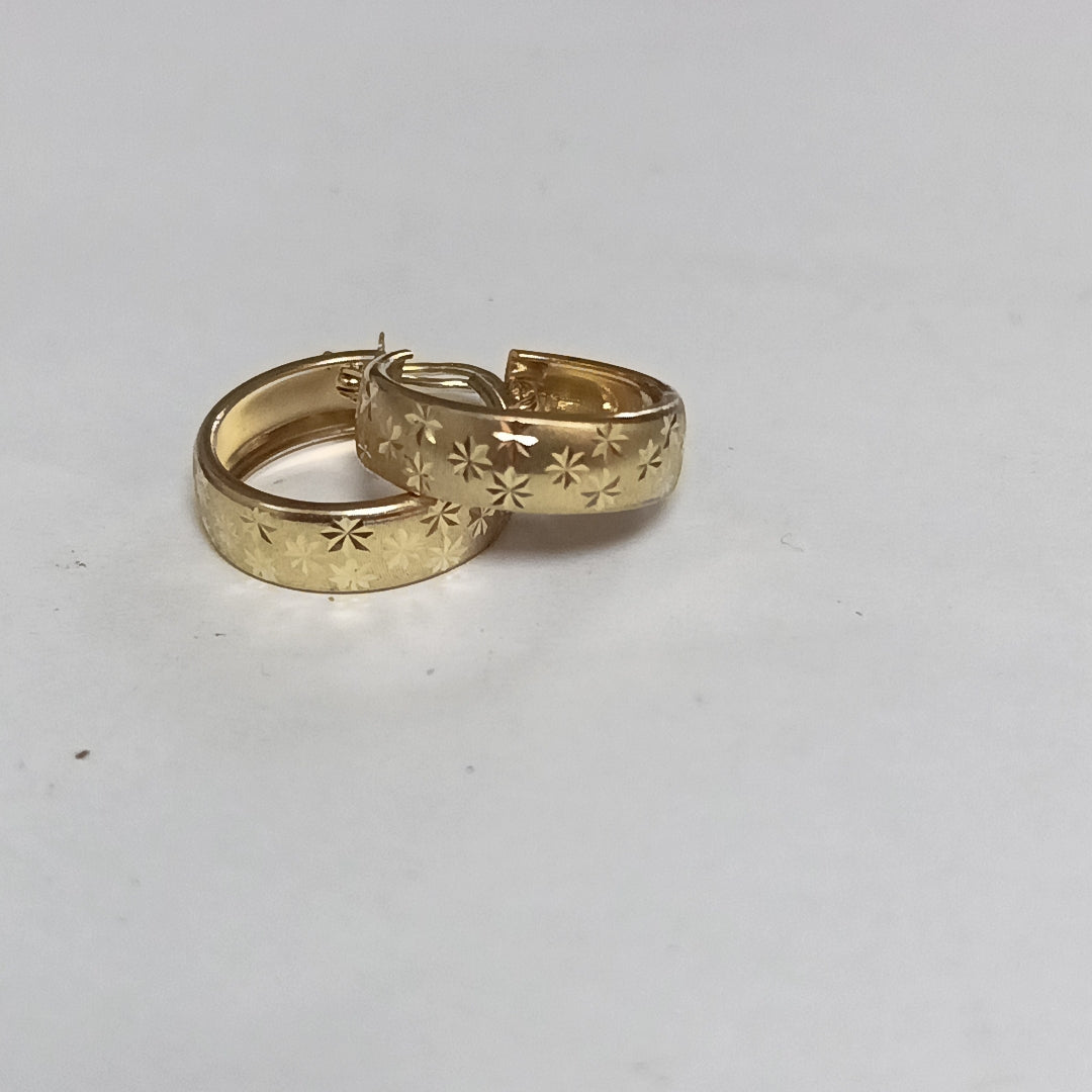 ARETES PAR ORO 10 K 2.7 GRMS (SEMINUEVO)