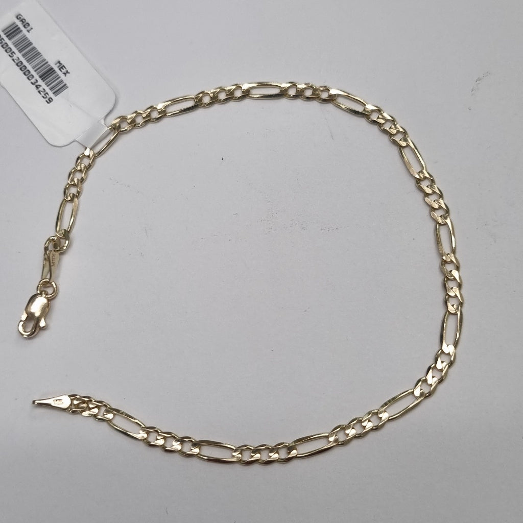 PULSERAS 3X1 ORO 14K 21 CM 3.4 GR (NUEVO)