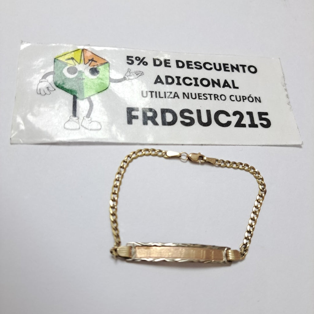 ESCLAVA ORO 10 K 4 GRMS (SEMINUEVO)