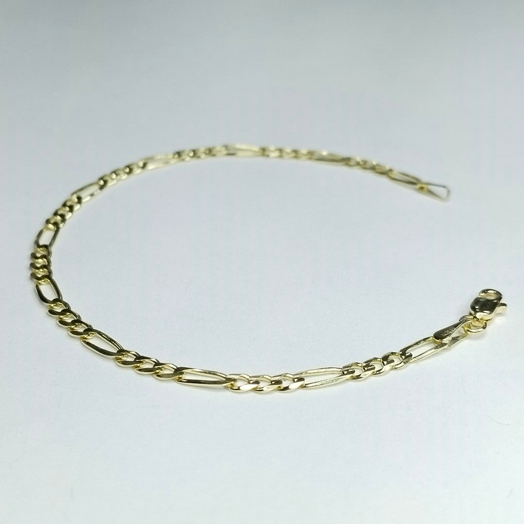 PULSERAS 3X1 ORO 14K 18 CM 2.9 GR (NUEVO)