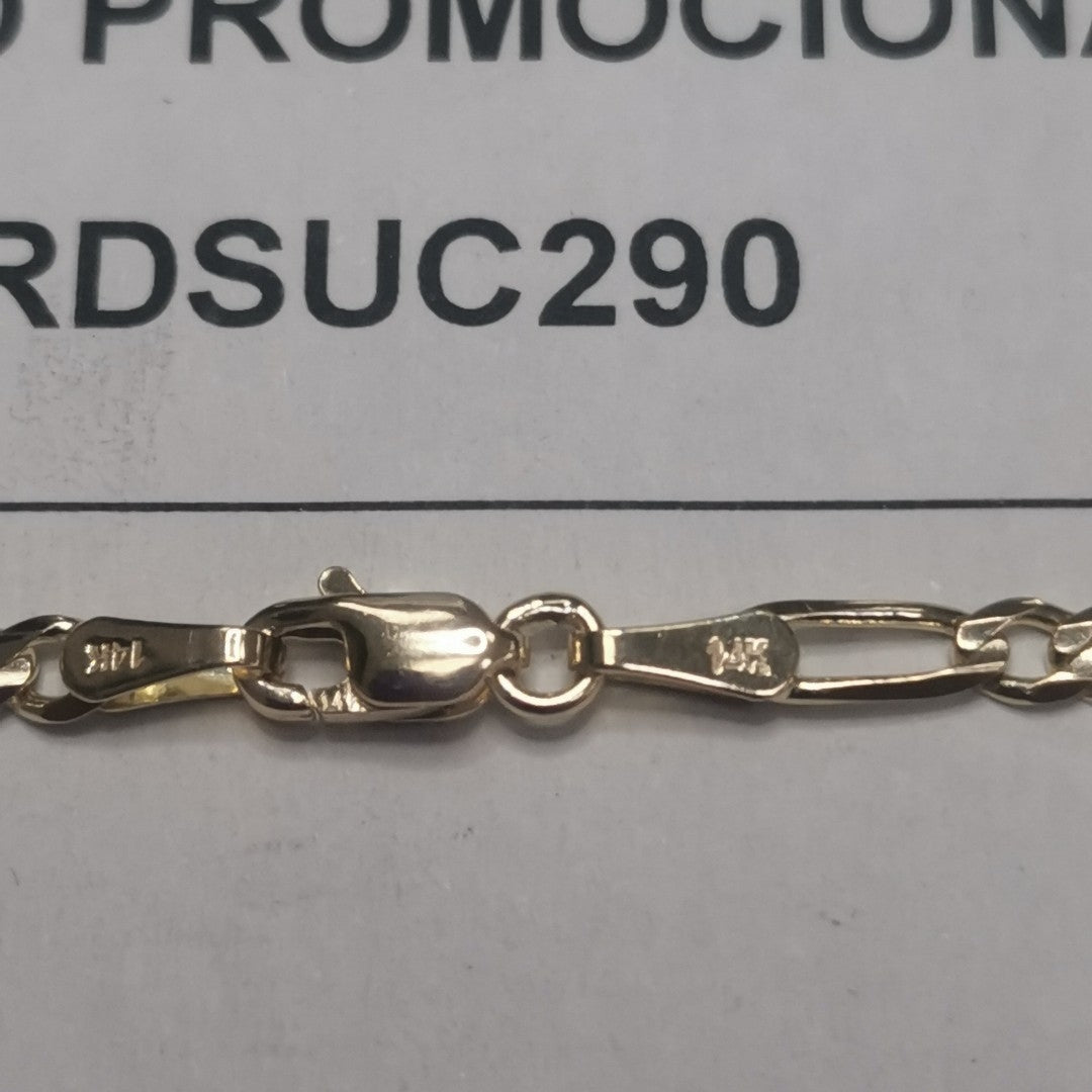 CADENAS 3X1 ORO 14K 60 CM 8.8 GR (NUEVO)