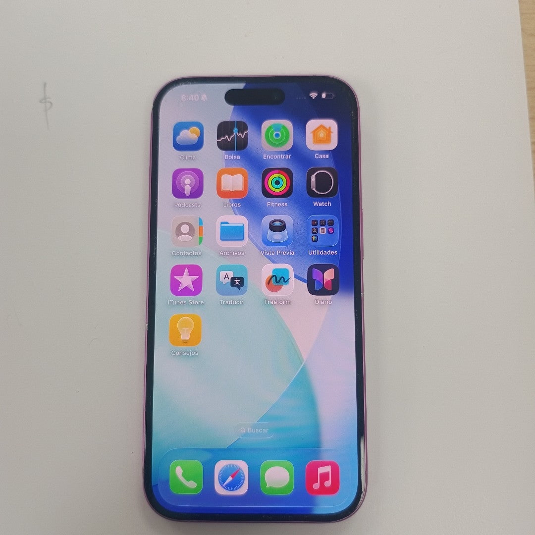 CELULAR APPLE IPHONE 16 A3286 (2024) 128 GB 8 GB RAM (SEMINUEVO)
