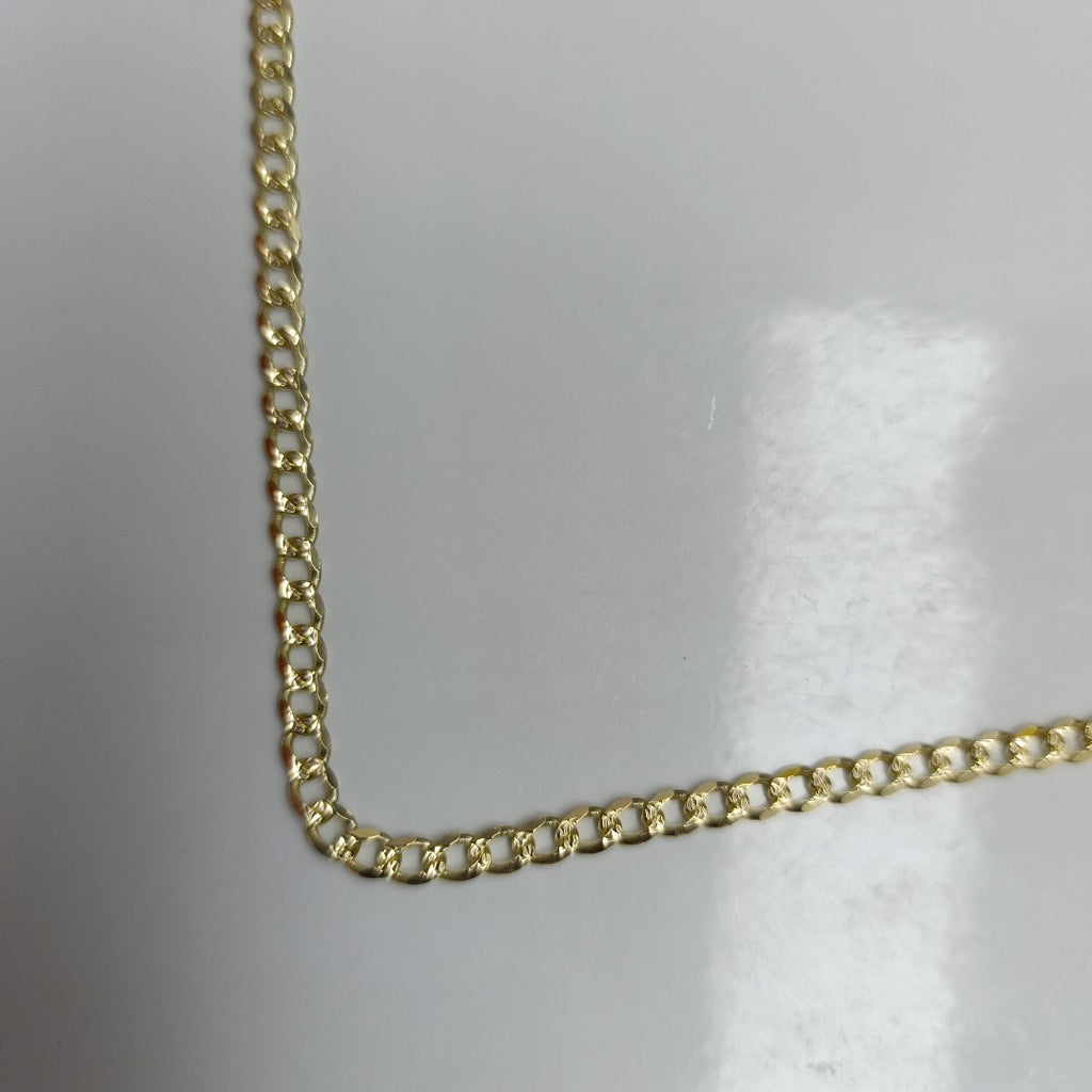 CADENAS BARBADA ORO 14K 55 CM 13.2 GR (NUEVO)