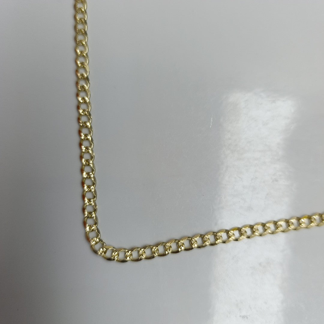 CADENAS BARBADA ORO 14K 55 CM 13.2 GR (NUEVO)