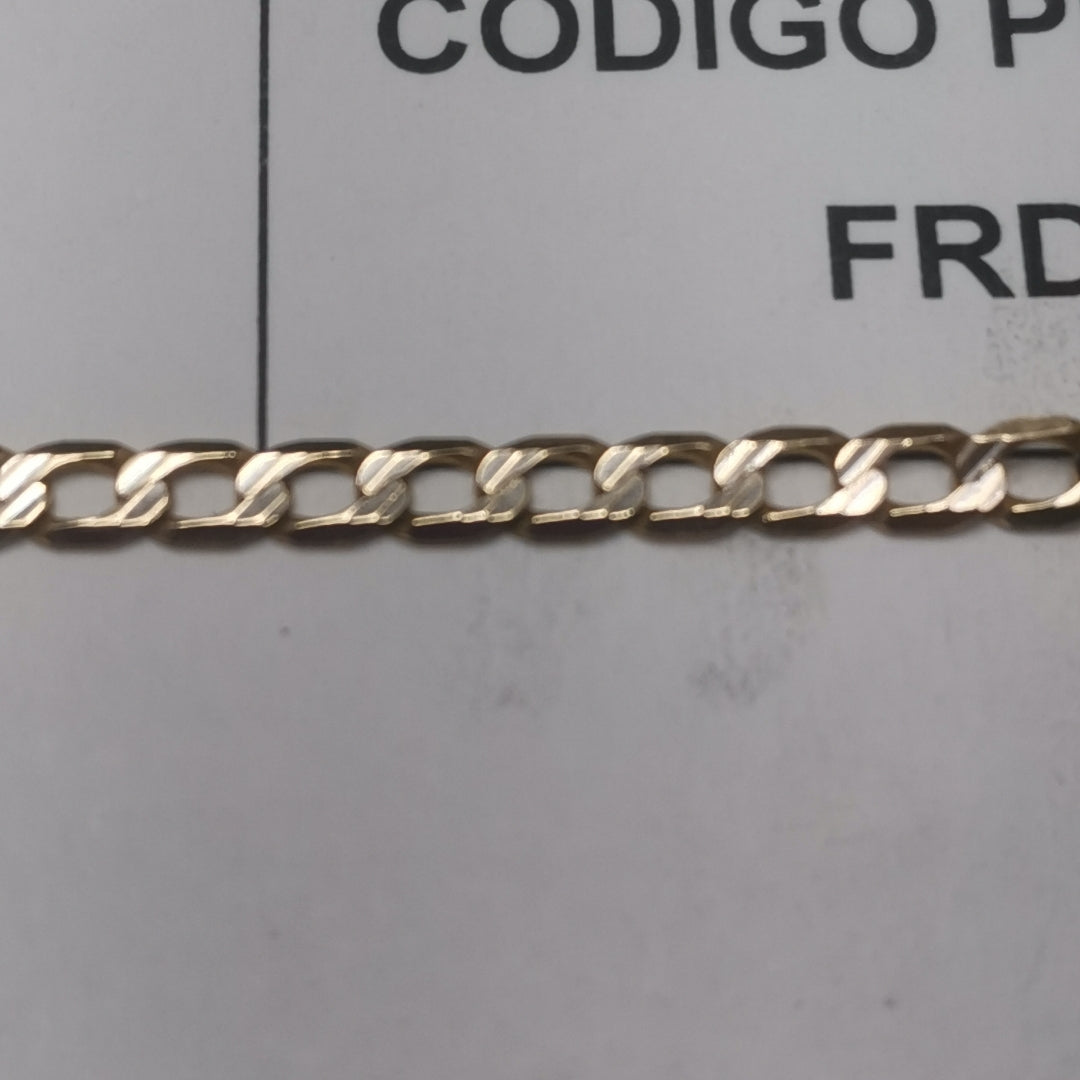 DIJE, PULSERA ORO 14 K 5.2 GRMS (SEMINUEVO)
