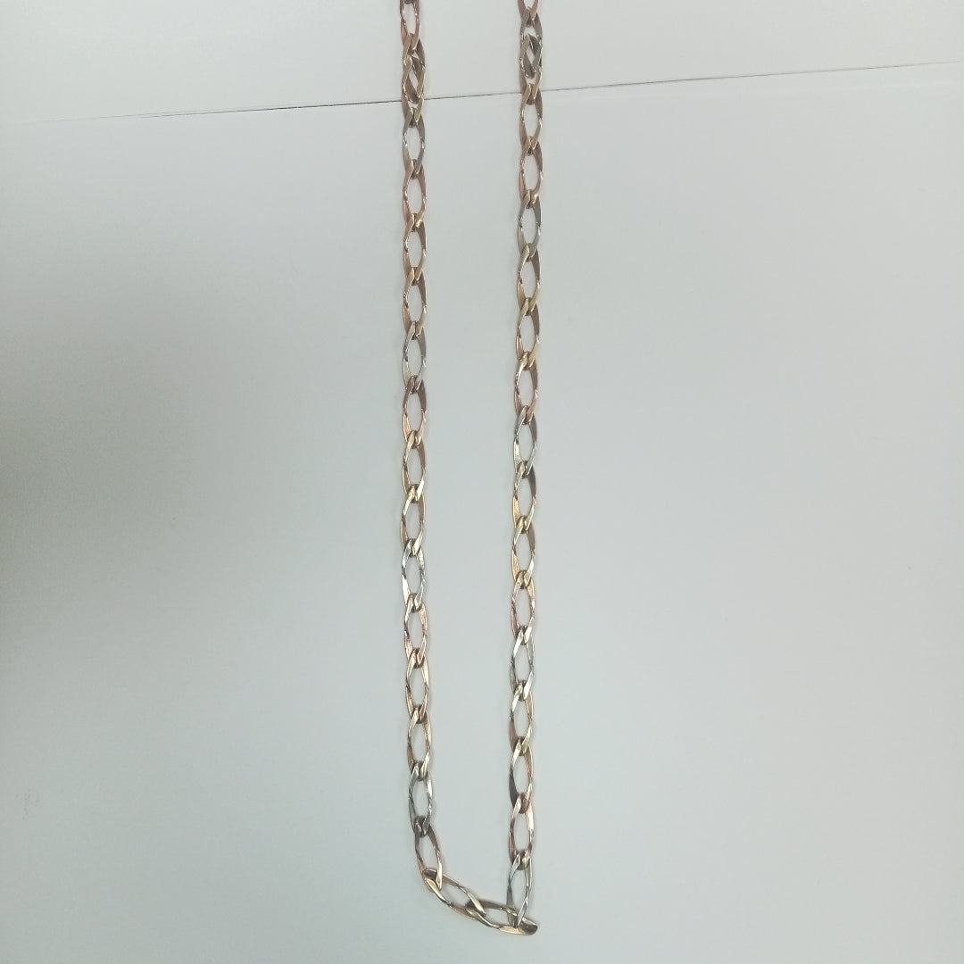 CADENA ORO COMBINADO 10 K 14,70 GRMS (SEMINUEVO)