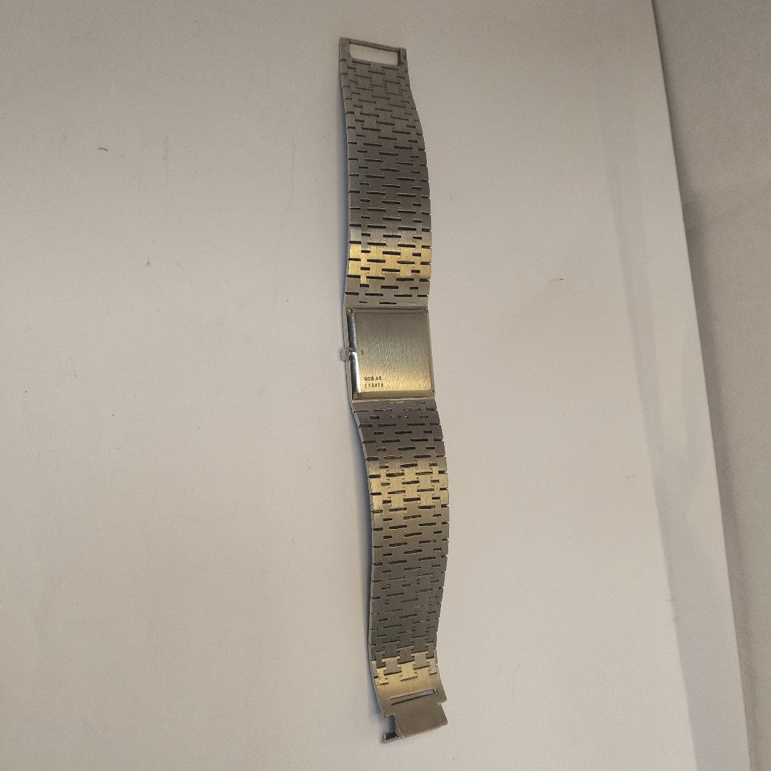 RELOJ CAJA ACERO PULSO ORO ORO BLANCO 18 K 87.5 GRMS (SEMINUEVO)