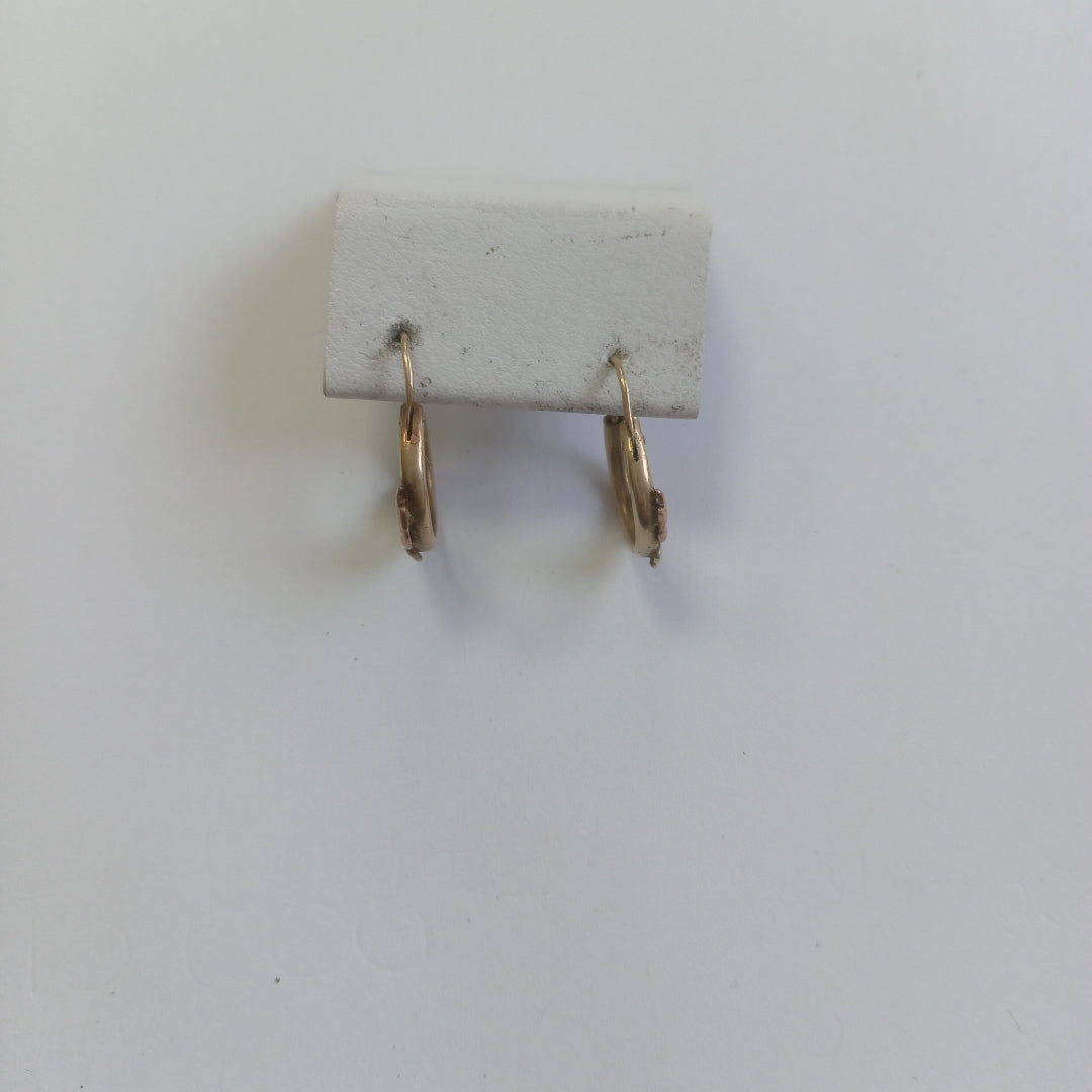 ARETES PAR ORO 10 K 1.3 GRMS (SEMINUEVO)
