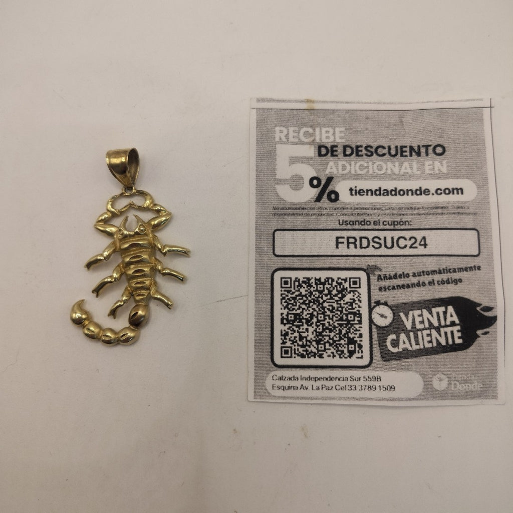 DIJE ORO 14 K 7,90 GRMS (SEMINUEVO)