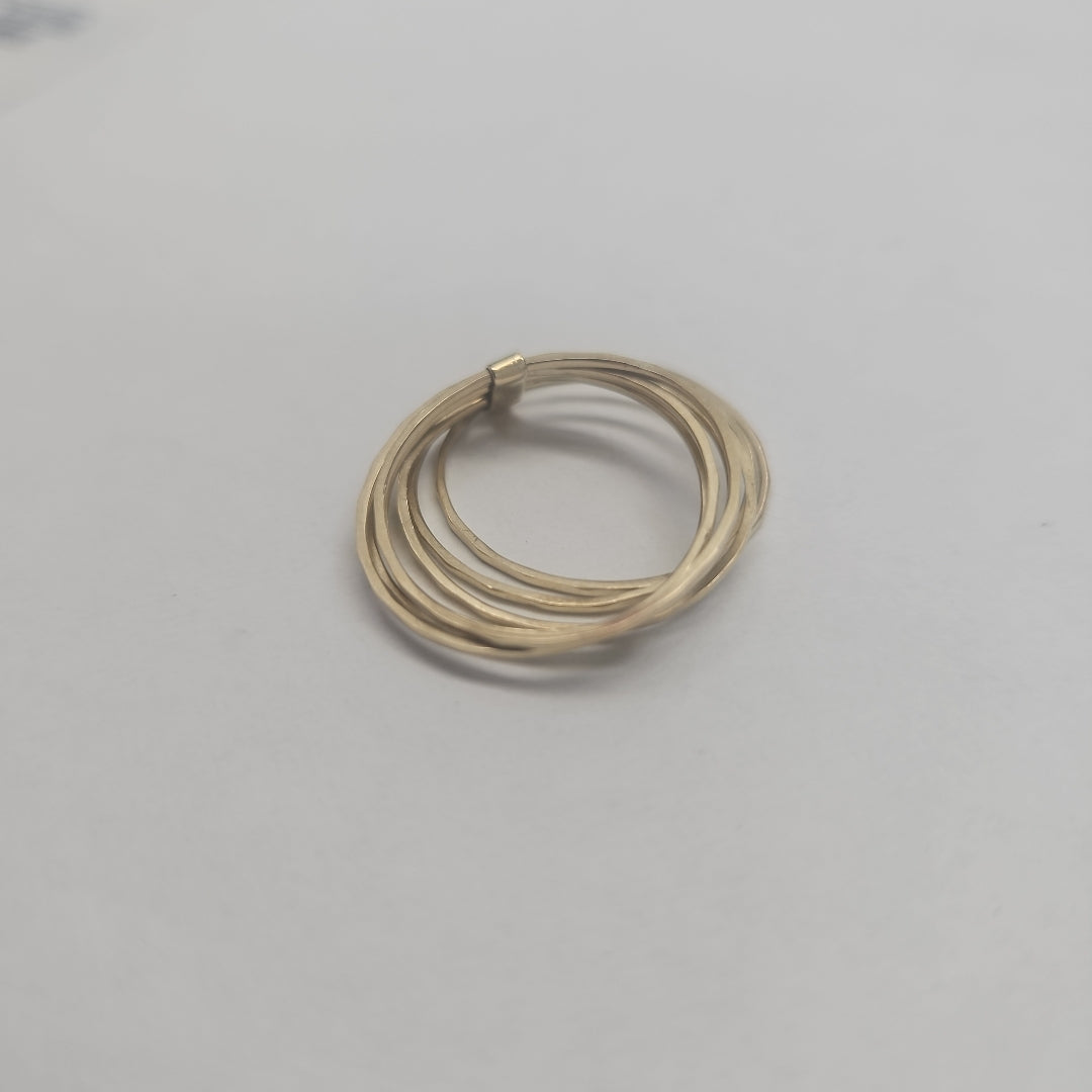 ANILLO ORO 10 K 2,80 GRMS (SEMINUEVO)