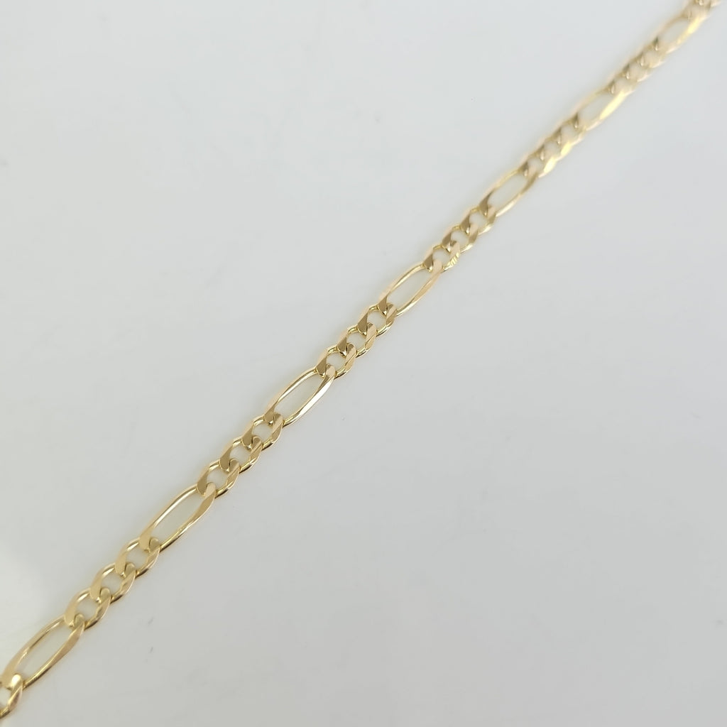 PULSERAS TEJIDO 3X1 ORO 14K 18 CM 2.9 GR (NUEVO)