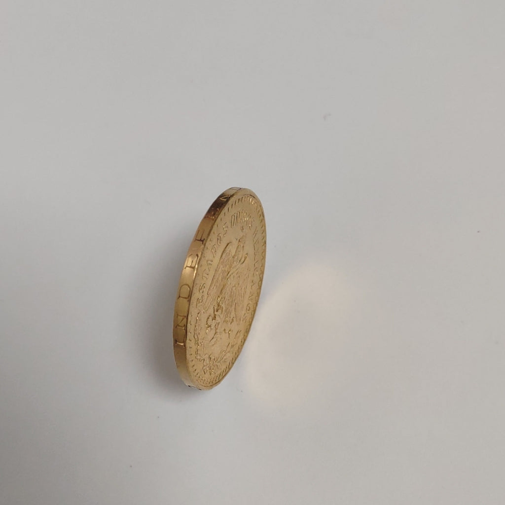 K1 41.7 GRMS 21 K IDENTIFICACIÓN MONEDA NOMINATIVA MATERIALES ORO CAN (SEMINUEVO)