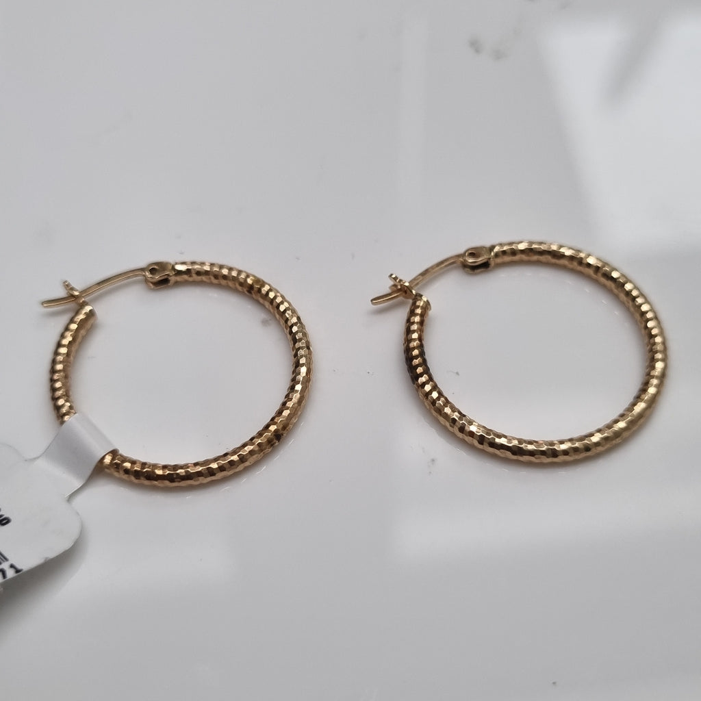 ARRACADAS PAR ORO 14 K 2.6 GRMS (SEMINUEVO)