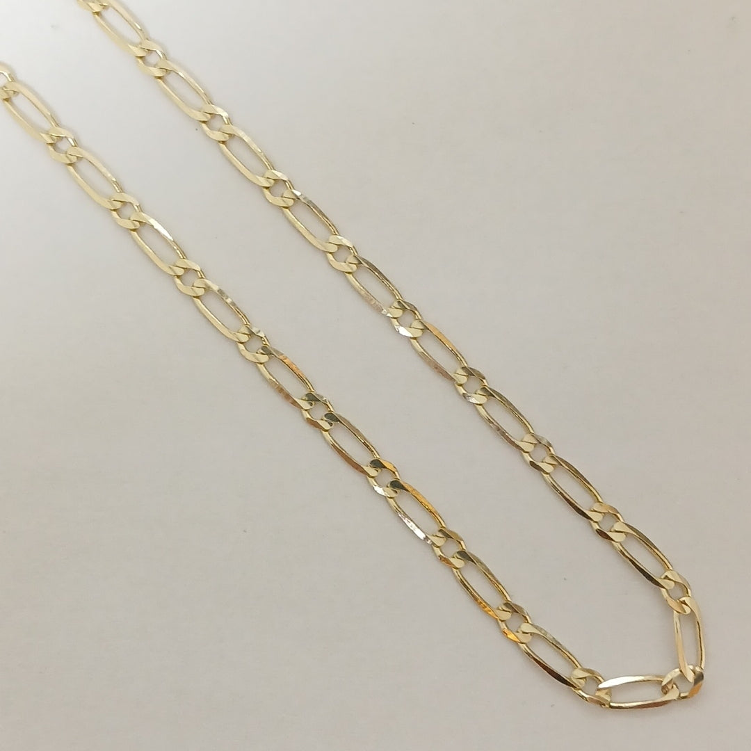 CADENAS 1X1 ORO 14K 55 CM 7.4 GR (NUEVO)
