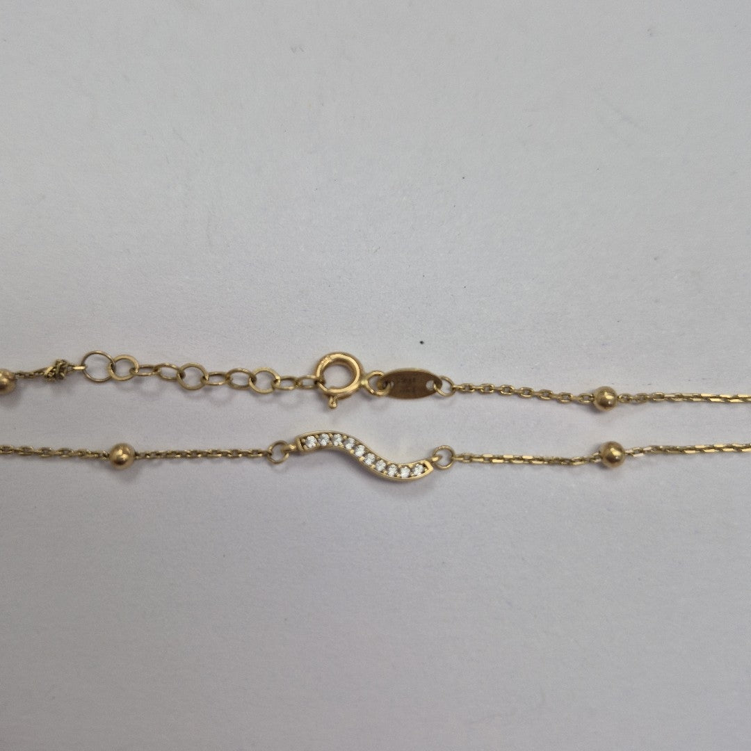 PULSERA ORO 14 K 1.6 GRMS (SEMINUEVO)
