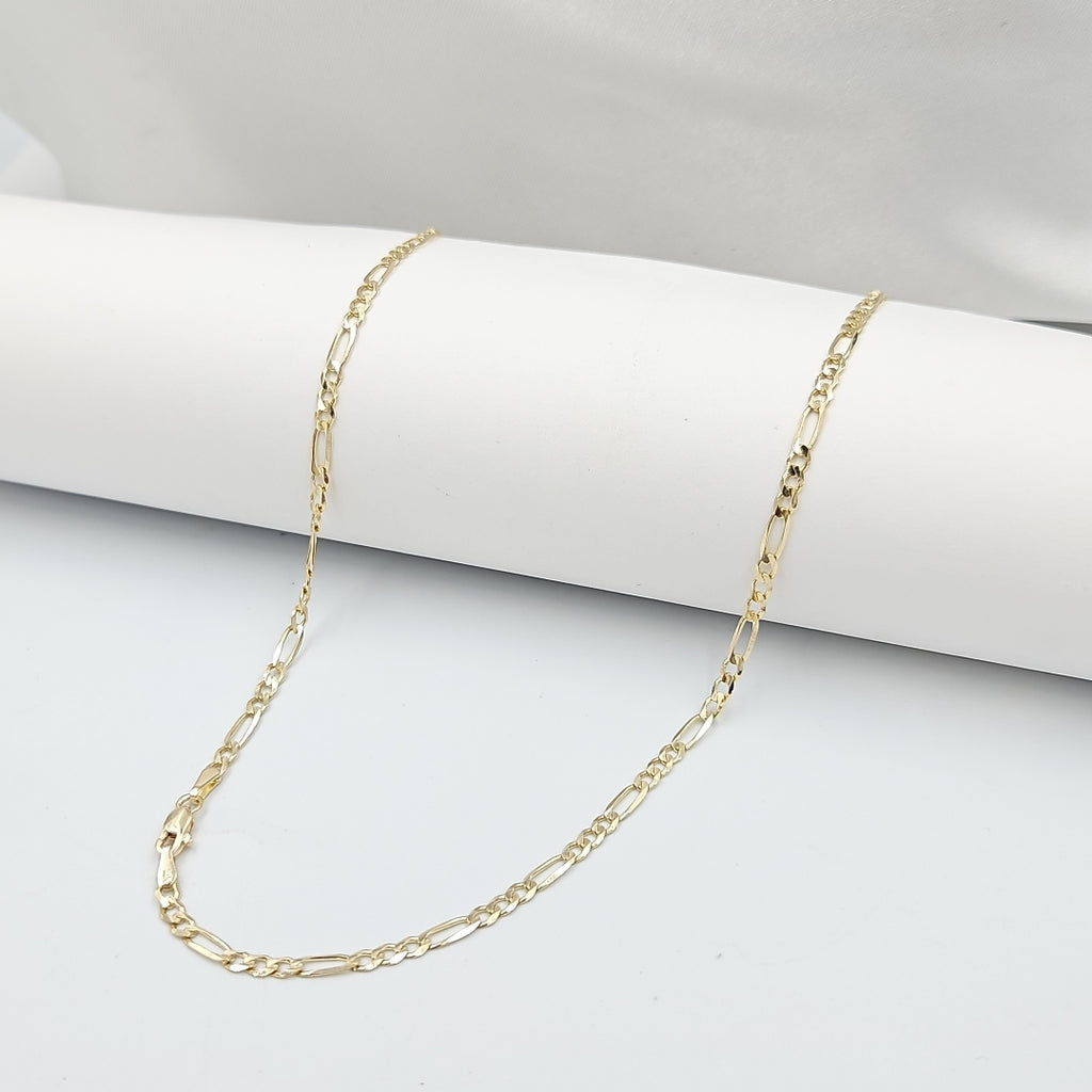 CADENAS 3X1 ORO 14K 60 CM 8 GR (NUEVO)
