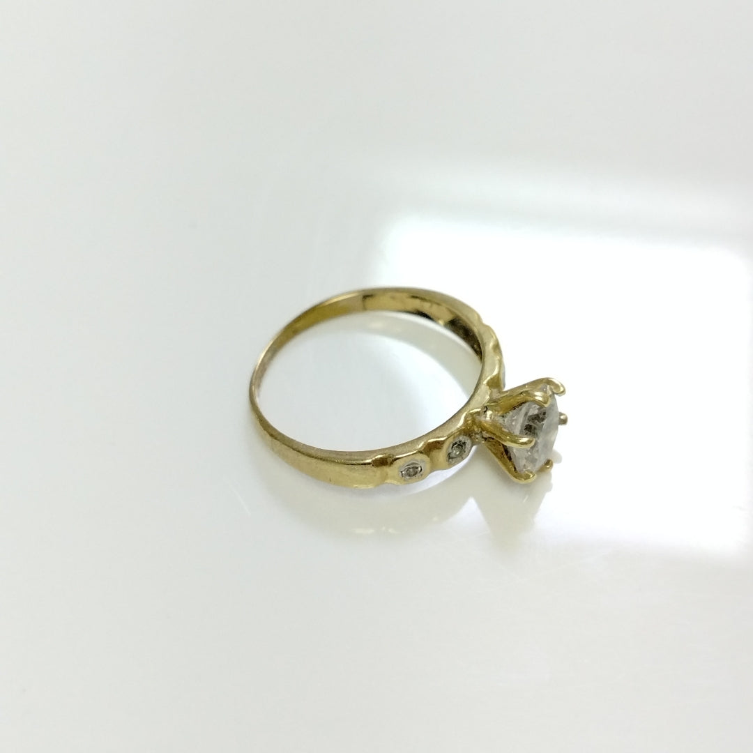 SOLITARIO ORO 14 K 1.9 GRMS (SEMINUEVO)